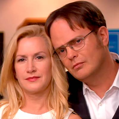 Dwight and Angela