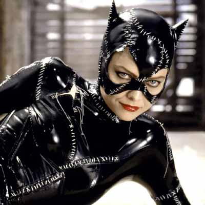 Catwoman played by Michelle Pfeiffer