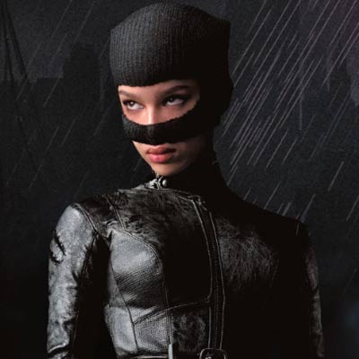 Catwoman played by Zoë Kravitz