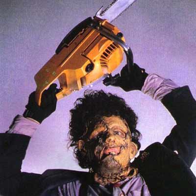 Leatherface from The Texas Chainsaw Massacre