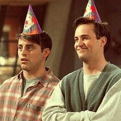 Chandler and Joey