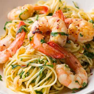 Prawn Linguine