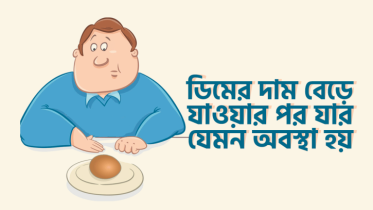 ডিমের দাম বেড়ে যাওয়ার পর যার যেমন অবস্থা হয়