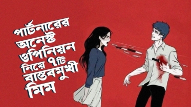 পার্টনারের অনেস্ট ওপিনিয়ন নিয়ে ৭টি মিম